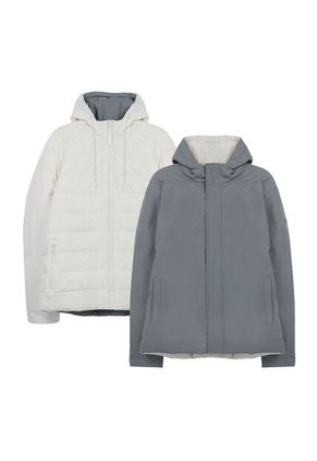 Chaqueta Acolchada Para Hombre Poma Blanca