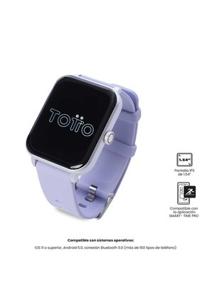Reloj Inteligente F33 Smartwatch Color Morado