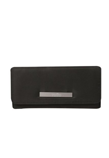 Billetera Adelaide 2 Con RFID Blocker Negra