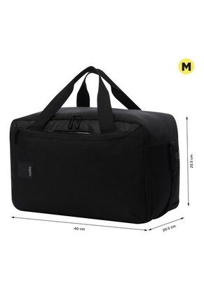 Tula De Viaje 2 En 1 Underseat Mediana Negra