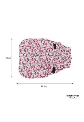 Capa De Lluvia Para Perro Minnie Mouse Sussy Rosada