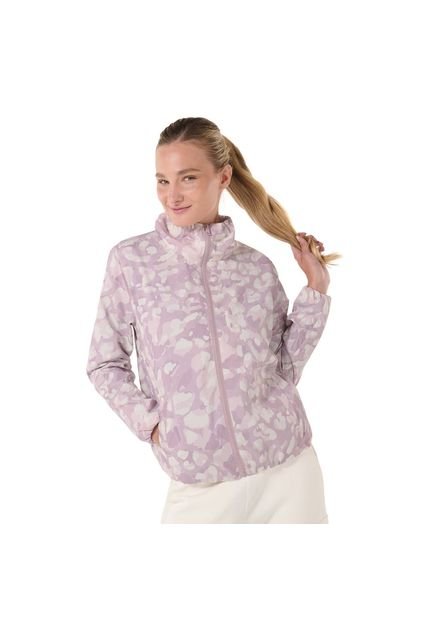 Chaqueta Rompevientos Para Mujer Pray Morada