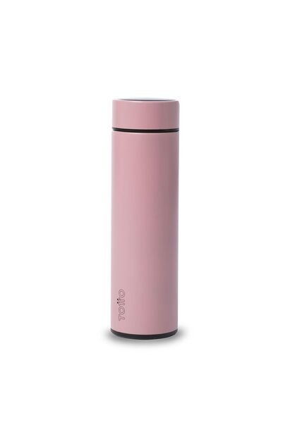 Termo Digital Para Agua Scan 450 Ml Rosado