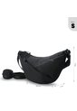 Bolso Para Mujer Suzuka Tipo Crossbody Pequeño Negro de Totto
