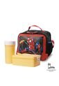 Lonchera Térmica Para Niño Spiderman Hero Grande Negra de Totto