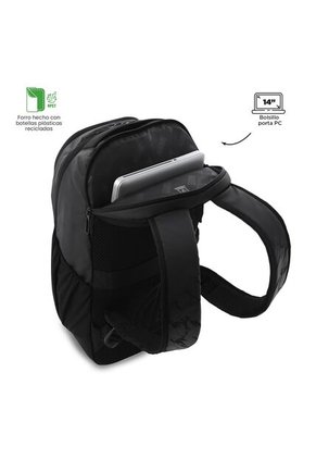 Morral Para Hombre Marvel Black Mediano Negro