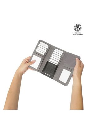 Billetera Smooth Sub Con RFID Blocker Negra