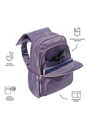 Morral Ejecutivo Porta PC 14" Bel Morado Mujer