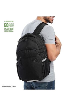 Morral Universitario Porta PC 15.4" Indo Negro Unisex