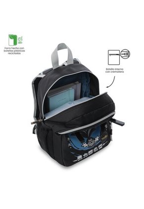 Morral Para Niño Hanzo Pequeño Negro