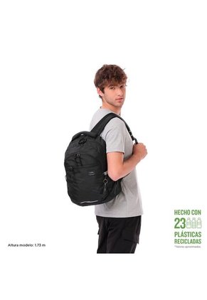 Morral Universitario Porta PC Y Tablet 14" Misisipi Negro Unisex