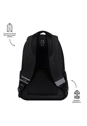 Morral Universitario Porta PC Y Tablet 14" Misisipi Negro Unisex