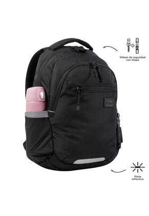 Morral Universitario Porta PC Y Tablet 14" Misisipi Negro Unisex