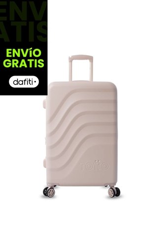 Maleta De Viaje Mediana 360 Bazy+ 2.0 Rosada Totto