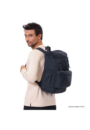 Mochila Plegable Liviana Collapse Grande Azul