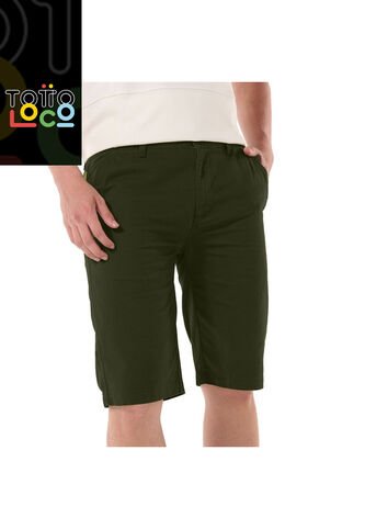 Bermuda Para Hombre Chloto Verde Totto