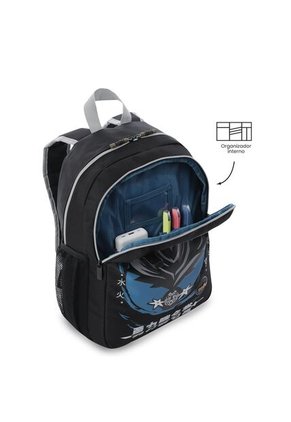 Morral Para Niño Hanzo Mediano Negro