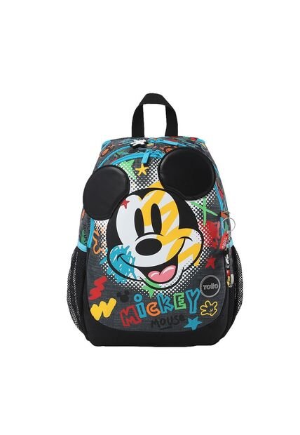 Morral Para Niño Mickey Mediano Gris
