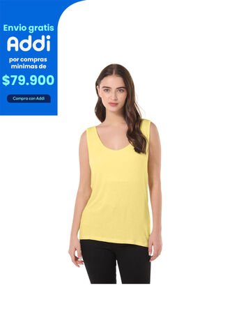 Top Para Mujer Guacamaya Amarillo Totto