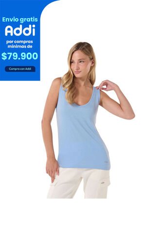 Top Para Mujer Guacamaya Azul Totto