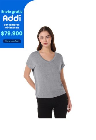 Top Para Mujer Morrocoy Gris Totto