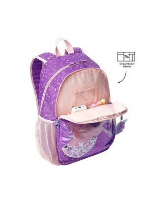 Morral Para Niña Unispace Grande Morado