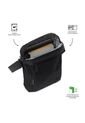 Bolso Para Hombre Bayonne Tipo Crossbody Pequeño Negro de Totto