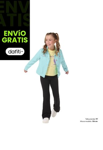 Chaqueta Para Niña Lericci Azul Totto