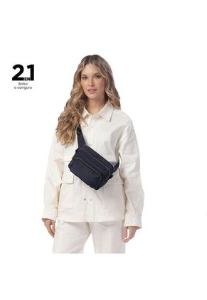Bolso Para Mujer 2 En 1 Funty 3.0 Pequeño Azul