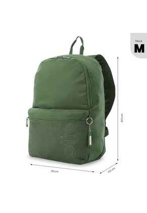 Morral Universitario Porta PC 13" Dragonar 2.0 Verde Hombre