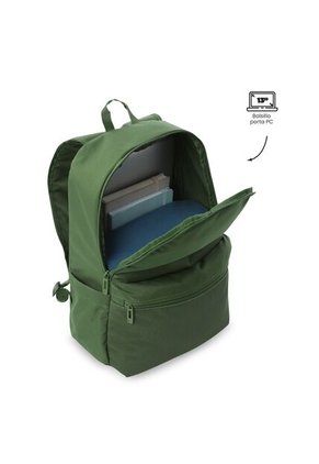 Morral Universitario Porta PC 13" Dragonar 2.0 Verde Hombre
