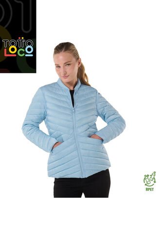 Chaqueta Acolchada Para Mujer Owens 2.0 Azul Totto