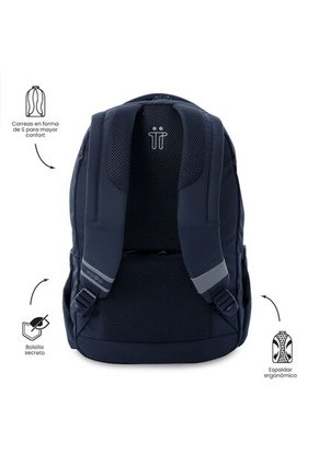 Morral Universitario Porta PC 15.4" Indo Azul Unisex