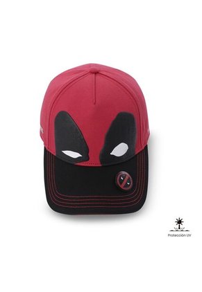 Gorra Beisbolera Dead Pool Color Rojo