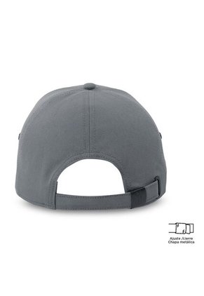 Gorra Beisbolera Iconic Color Gris/Negra/
