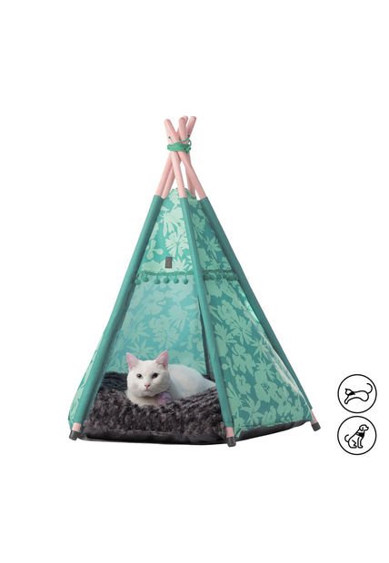Teepee Para Mascota Charlie Verde