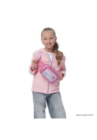 Canguro Para Niña Magic Spark Color Rosado Totto