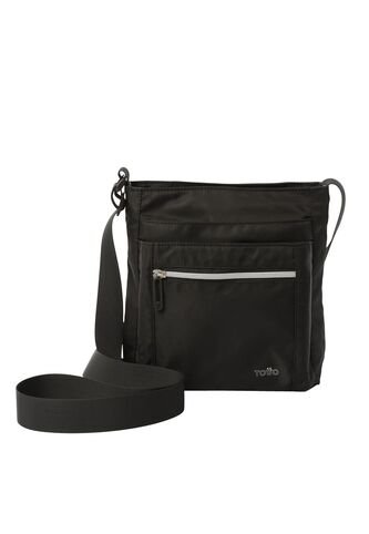 Bolso Para Mujer Supiori Crossbody Negro Totto