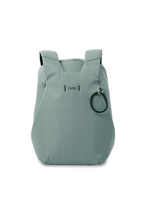 Morral Antirrobo Porta PC 14" Twill Verde Mujer