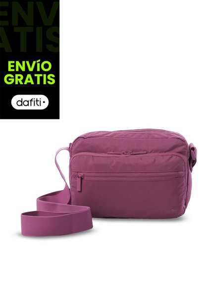 Bolso Para Mujer Amsu 2.0 Tipo Crossbody Pequeño Rosado Rose