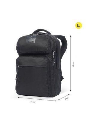 Morral Antimpacto Suspension Porta PC 16" Negro