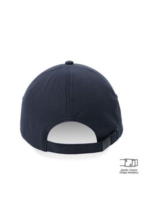Gorra Beisbolera Totto Plus 2.0 Con Filtro UV Azul
