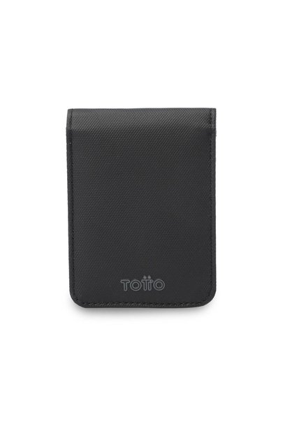 Billetera Hombre Wood Pequeña Con RFID Blocker Negra