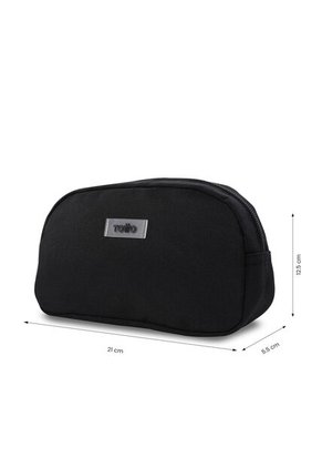 Cartuchera Multiuso Racer Mediana Negra