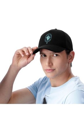 Gorra Beisbolera Tolon Con Filtro UV Negra