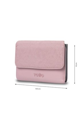 Billetera Mujer Montana Mediana Con RFID Blocker Rosada