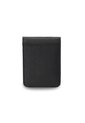 Billetera Hombre Wood Pequeña Con RFID Blocker Negra de Totto