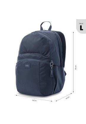 Morral Universitario Porta PC 15.4" Trik Grande Azul Unisex