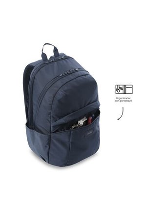 Morral Universitario Porta PC 15.4" Trik Grande Azul Unisex