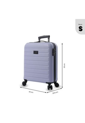 Maleta De Cabina 10 Kg Harbor Morado Para Mujer Totto